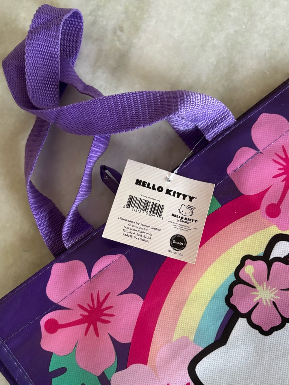 Hello kitty aloha tote - Picture 3 of 4